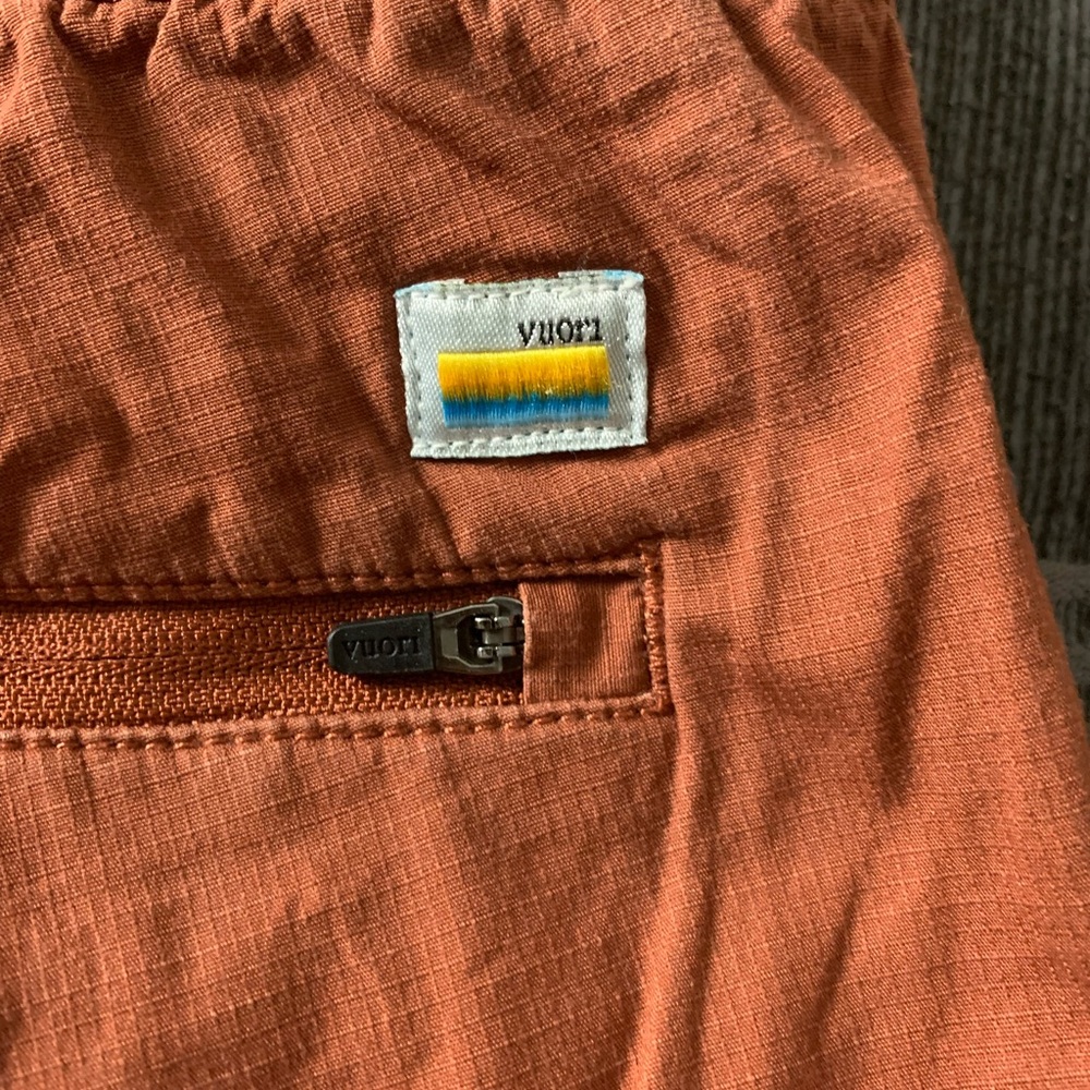 Vuori Rust Orange Drawstring Jogger - image 10